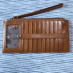 Hobo leather card stacker